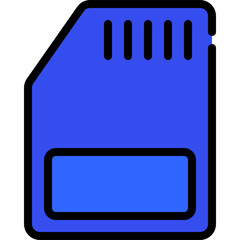 Micro SD Card Icon