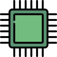 CPU Chip Icon