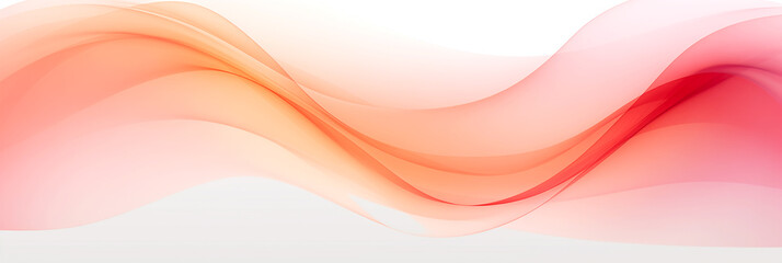 Abstract wave of peach fuzz color.