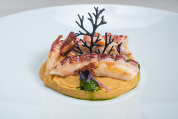 Antipasto di tentacoli di polpo