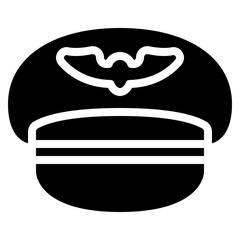 Pilots Hat Icon