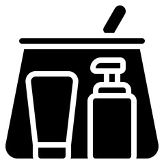 Ziplock Liquids Bag Icon