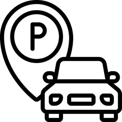 Car Parking Icon