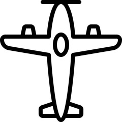 Small Aeroplane Icon