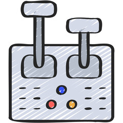 Flight Control Sticks Icon