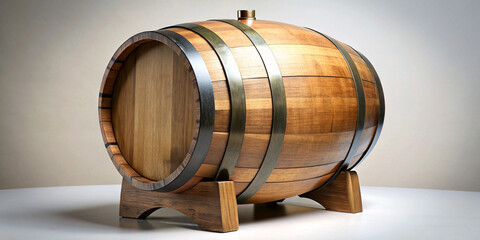 Oak wine beer barrel
