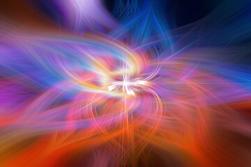 Twirl effect photo taken of a dam and added twirl effect. Abstract Twisted Light Fibers. Effects...