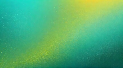 Abstract green and yellow background with glitter and bokeh effect