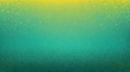 Abstract green and yellow background with glitter and bokeh effect