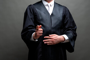 german lawyer with a robe