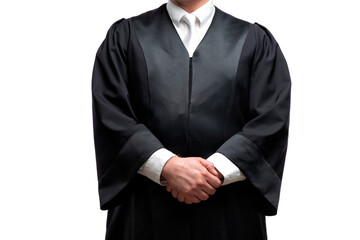 Obraz na płótnie Canvas german lawyer with a robe