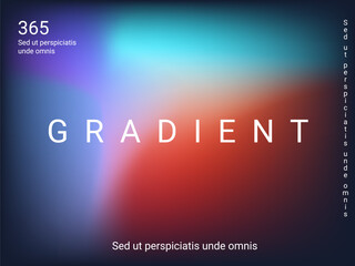Holographic background. Bright, smooth mesh with a blurry futuristic pattern. Trendy advertising vector. Intense holographic spectrum gradient for printing products, covers.