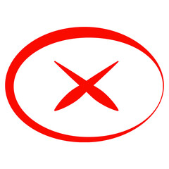 Fototapeta premium Red check mark, isolated tick symbols, checklist signs, and an approval badge. Flat and modern checkmark design, vector illustration.