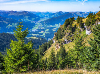 View from the Kitzbüheler Horn mountain - 755876587