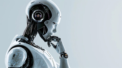 3d rendering humanoid robot