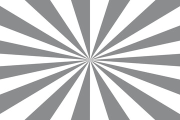 Sun rays Retro vintage style on white background, Sunburst Pattern Background. Rays. Summer Banner illustration