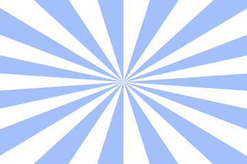 Sun rays Retro vintage style on white background, Sunburst Pattern Background. Rays. Summer Banner illustration