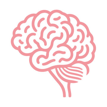 recommend clip art: Human brain medical vector icon