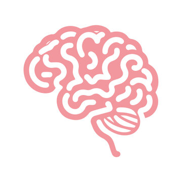 recommend clip art: Human brain medical vector icon