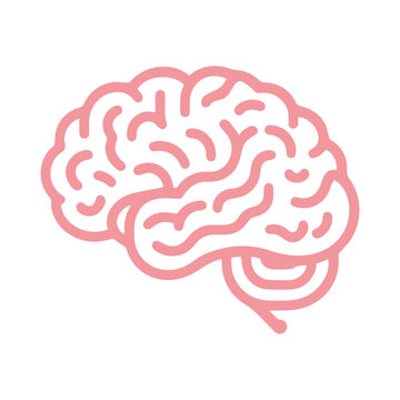 recommend clip art: Human brain medical vector icon