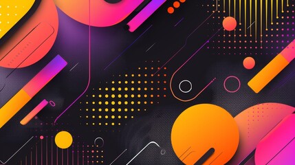 Modern abstract background with wavy shapes and gradients for presentation. Modern abstract background vector presentation design