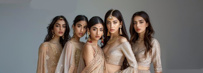 Provocative Elegance: Bold and Eye-Catching Indian Women generative ai