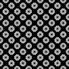 Black and white seamless abstract pattern. Background and backdrop. Grayscale ornamental design.