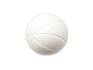 Lacrosse ball isolated on transparent background, transparency image, removed background