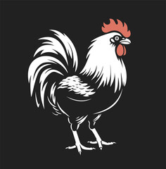 Rooster graphic design logo - 755902797