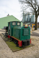 Old Diema locomotive of calcium mine in Winterswijk (The Netherlands)