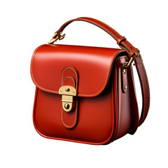 Captivating the Essence of Femininity - A Timeless Journey Through the Elegance of a Lady's Purse - A PNG Cutout Isolated on a Transparent Backdrop