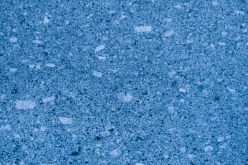 Wall terrazzo texture gray blue of stone granite black white background marble surface pattern sandstone small have mixed sand tile background.