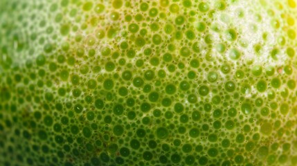 Green citrus peel, orange, grapefruit, lemon, abstract background, macro shot, abstract colorful fruit peel texture backgrounds.