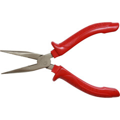An unique concept of isolated pliers on plain background , very suitable to use in mostly project.