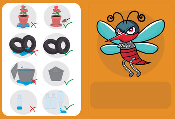 dengue mosquito, villain, aedes aegypti, mosquito, vector, pattern, vector illustration