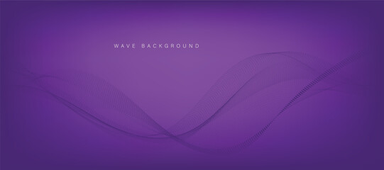 Abstract digital technology futuristic purple gradient background.	
