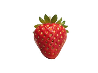 Fototapeta premium strawberry fruit isolated on transparent background