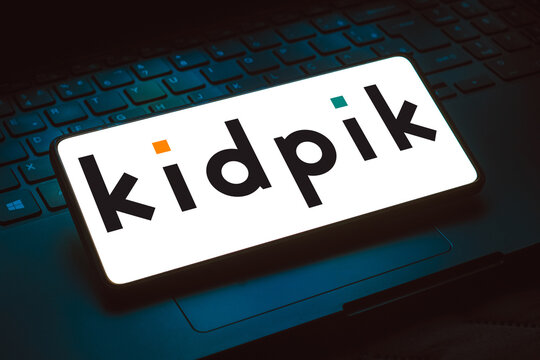 March 11, 2024, Brazil. In this photo illustration, the Kidpik Corp. logo is displayed on a smartphone screen.