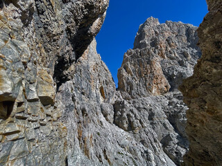 Aerial Ascent: Via Ferrata Journey in Adamello Brenta, Bocchette, Dolomites
