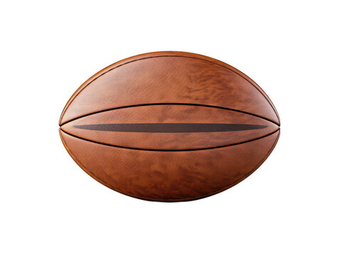 football isolated on transparent background, transparency image, removed background