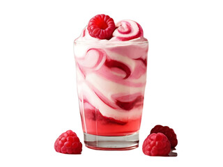 sorbet isolated on transparent background