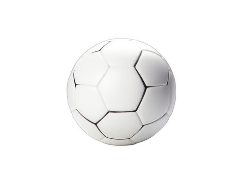 soccer ball isolated on transparent background, transparency image, removed background