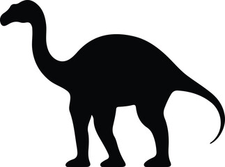 Apatosaurus silhouette