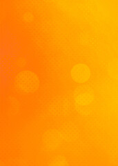 Orange bokeh background for Banner, Poster, Story, Celebrations and various design works