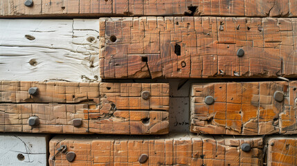 Old wooden boards as a background. Texture of old wooden boards.