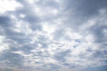 Fototapeta na wymiar A beautiful sky clouds in nature in an atmosphere of clean air