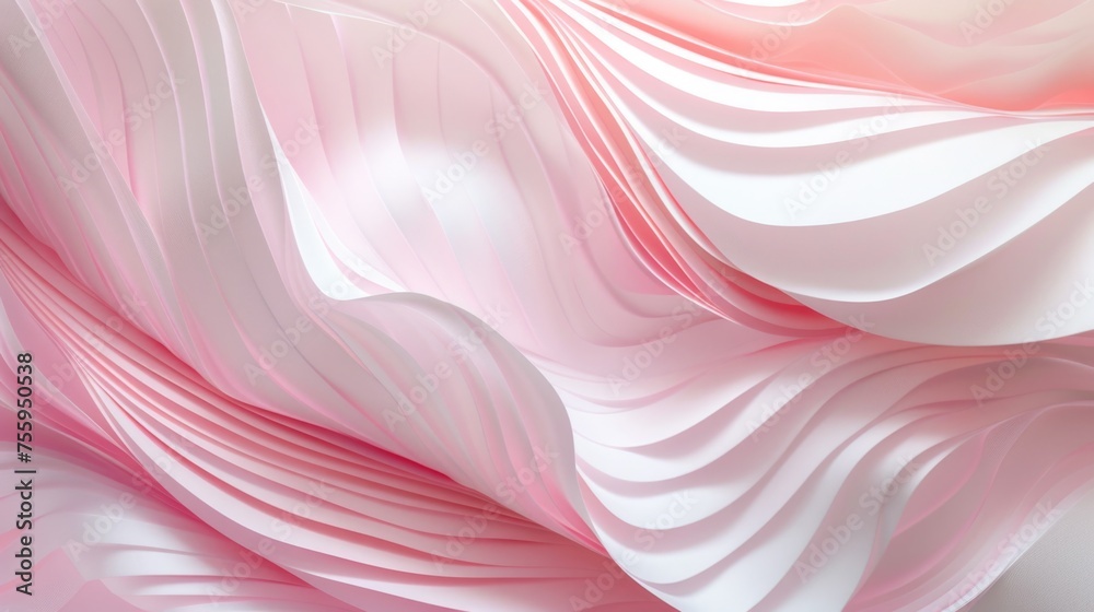 Poster close up shot of a pink and white background, suitable for various design projects.