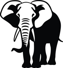 Africanelephant silhouette