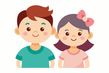 best baby couple carton artwork