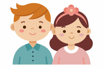 best baby couple carton artwork